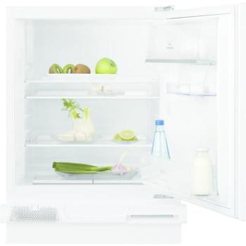 Electrolux LXB2AE82S Beépíthető Egyajtós hűtőszekrény, bútorlap nélkül E Energiaosztály, Hűtő: 127L, Nofrost nélkül, Zajszint: 38 dB, Szél: 56 cm, Mag: 82 cm, Mély: 55 cm, Digitális kijelző nélkül kép