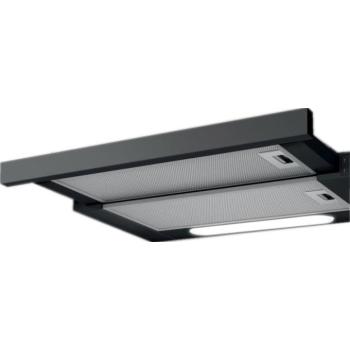 Elica ELITE 14 LUX BL/A/60 fekete Beépíthető Kihúzható páraelszívó Halogén világítás 1 db motor,336 m3/h,47-65 dB,60 cm széles,E kép
