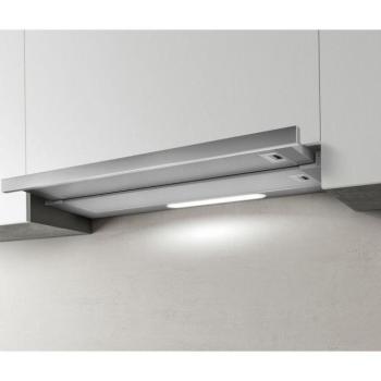ELICA ELITE 14 LUX GRIX/A/90 Beépíthető teleszkópos páraelszívó Halogén világítás 1 db motor,336 m3/h,47-65 dB,89.8 cm széles,D kép
