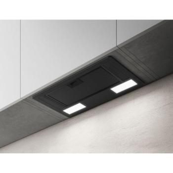 Elica ERA C BL/A/52 matt fekete Aláépíthető páraelszívó LED világítás 1 db motor,365 m3/h,58-66 dB,52 cm széles,D kép