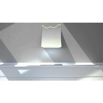 Elica NUAGE DRYWALL/F/75 Fali Páraelszívó LED világítás 1 db motor,448 m3/h,53-62 dB,76 cm széles,A kép
