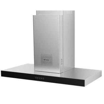 Faber Air Hub Stilo Glass Comfort X/V A90 Fali páraelszívó LED világítás 1 db motor,700 m3/h,52-69 dB,90 cm széles, A+ kép