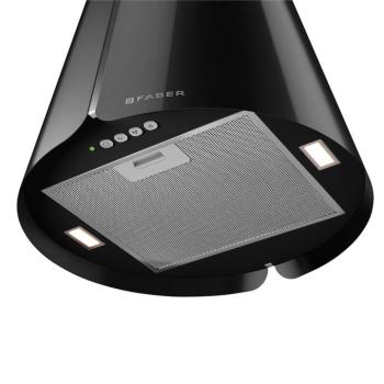 Faber Beat BK Gloss F45 sziget páraelszívó fekete 345.0657.025 kép