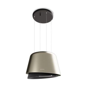 Faber BELLE PLUS GOLD/WARM DG MATT KL Sziget páraelszívó LED világítás 1 db motor, 610 m3/h, 46-65 dB zajszint, 70 cm széles, A Energiaosztály kép