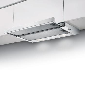 Faber Flexa NG Glass W A60 Kihúzható páraelszívó LED világítás 1 db motor, 310 m3/h, 57-67 dB zajszint, 60 cm széles, D Energiaosztály kép