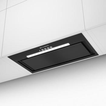 Faber Inka Lux Evo BK MATT A52 Mennyezetbe építhető páraelszívó LED világítás 1 db motor, 620 m3/h, 47-67 dB zajszint, 52 cm széles, B Energiaosztály kép