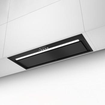 Faber Inka Lux Evo BK MATT A70 Mennyezetbe építhető páraelszívó LED világítás 1 db motor, 670 m3/h, 47-67 dB zajszint, 70 cm széles, B Energiaosztály kép