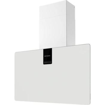 Faber Soft Slim Bianco Kos A80 Fali páraelszívó LED világítás 1 db motor,570 m3/h,53-73 dB,80 cm széles, A kép