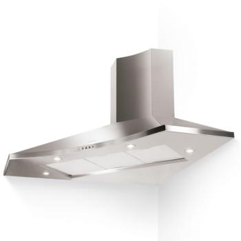 Faber Solaris EG6 LED X A100 Sarok páraelszívó LED világítás 1 db motor, 600 m3/h, 45-63 dB zajszint, 100 cm széles, C Energiaosztály kép
