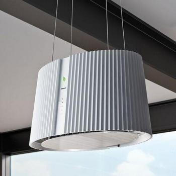 Falmec MARILYN E.ion WHITE fali Fali páraelszívó LED világítás 1 db motor,450 m3/h,56-65 dB,66 cm széles,B kép
