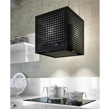 Falmec RUBIK E.ion BLACK Sziget páraelszívó LED világítás 1 db motor,450 m3/h,56-65 dB,42 cm széles,B kép