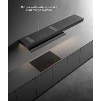 Falmec SHELF 120 cm fekete páraelszívó CKMN20.E0P2#ZZZN451F kép