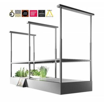 Falmec SPAZIO 180 inox Sziget páraelszívó LED világítás 1 db motor, 600 m3/h, 48-67 dB zajszint, 180 cm széles, Pótlásra váró adat Energiaosztály kép