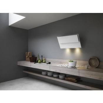 Falmec VERSO 55 FEHÉR Fali páraelszívó LED világítás 1 db motor, 750 m3/h, 46-66 dB zajszint, 55 cm széles, A Energiaosztály kép