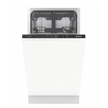 Gorenje GV561D10 Beépíthető mosogatógép, 11 teríték,9 L,7 prog.,45 dB,D,Felső evőeszk.,45 cm,Digit.kijelző, Autom.ajtónyit. kép