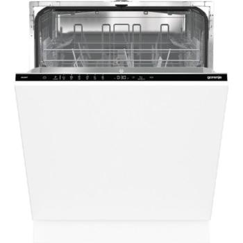 Gorenje GV642E90 Beépíthető mosogatógép, 13 teríték,11 L,6 prog.,47 dB,E,Alsó evőeszk.,60 cm,Digit.kijelző, Autom.ajtónyit.nélkül kép