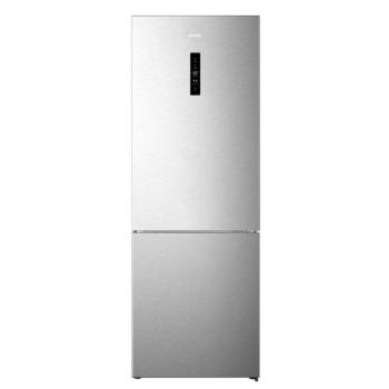 Gorenje NRK720EAXL4 Alulfagyasztós hűtőszekrény E Energiaosztály, Hűtő: 345L, Fagyasztó: 150L, Nofrost, Zajszint: 39 dB, Szél: 70,4 cm, Mag: 200 cm, Mély: 69,4 cm, Digitális kijelzővel kép