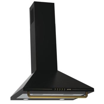 Gorenje WHC63CLB Fali páraelszívó LED világítás 1 db motor,650 m3/h,53-64 dB,60 cm széles,D kép