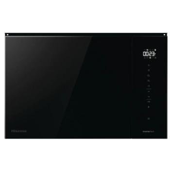 Hisense BIM325GI63DBG beépíthető mikrohullámú sütő 38cm 25L fekete kép