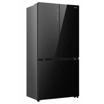Hisense RQ768N4GBE MultiDoor hűtőszekrény NoFrost fekete kép