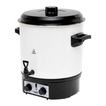 Home HG BA 27 befőző automata, teljesítmény 1800 W, 27 literes tartály, sterilizálás funkció, fehér-fekete kép
