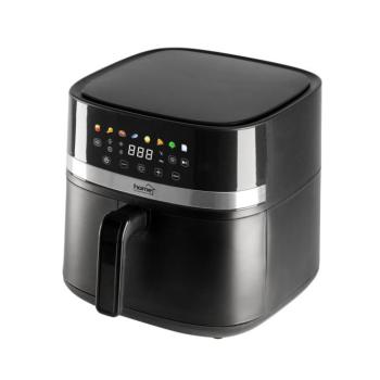 Home HGAF8 digitális air fryer, forrólevegős fritőz, 8 liter kapacitás, 2000 W, hőmérsékleti tartomány 80 – 200 °C kép