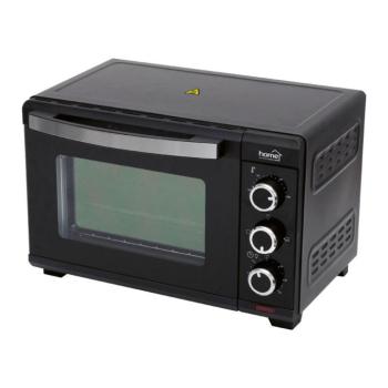HOME HGMS19 mini sütő, 1280 W, max. 230 °C, 19 literes, időzítő, hőszigetelt burkolat, üveg ajtó kép