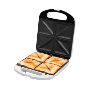 HOME HGSZ48 szendvicssütő, 1200 W, egyszerre 4 szendvics sütése, tapadásmentes felület, jelzőfények kép