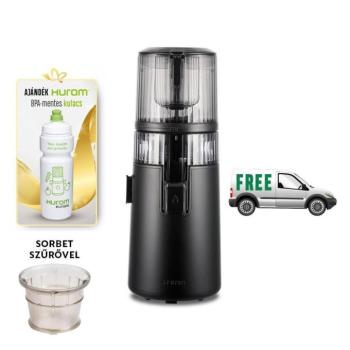 Hurom H70ST Slow Juicer (MATT FEKETE) - fémszűrővel kép