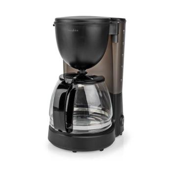 Kávéfőző | Kávé filter | 1.25 l | 10 Csészék | Melegen tartó funkció | Fekete kép