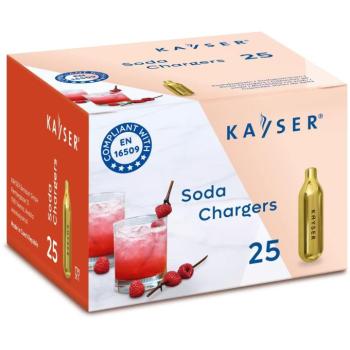 KAYSER Szódapatron, egyszer használatos, 7,5g, 25db kép