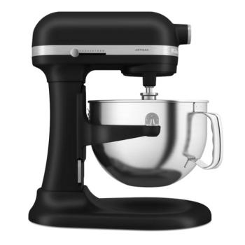 KitchenAid 5KSM60SPXEBM Artisan emelőkaros robotgép 5,5L matt fekete kép