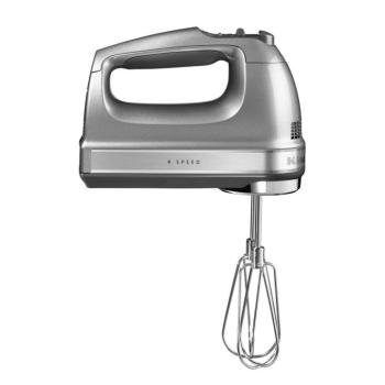 KitchenAid 9-sebességes kézi mixer – ezüst kép