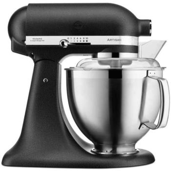 KitchenAid Artisan 5KSM185, fekete öntöttvas, 4,8 l kép
