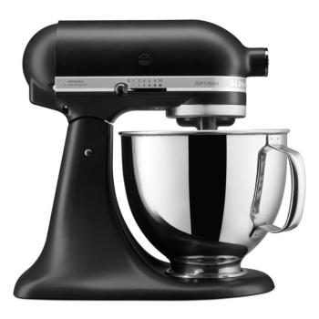 KitchenAid Artisan billenőfejes konyhai robotgép 4,8 L – matt fekete kép