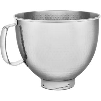 KitchenAid Kalapált rozsdamentes acél tál 4,8 L kép
