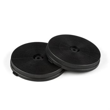 Klarstein Aktívszenes szűrők páraelszívókhoz 2 szűrő keringtető üzemmódhoz Ø18,5 cm kép
