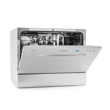 Klarstein Amazonia 6, mosogatógép, 1380 W, 6 teríték, F energiahatékonysági osztály, 49 dB, nyomógombos vezérlés kép