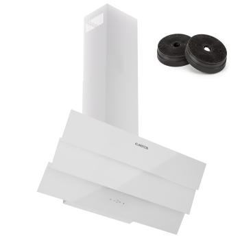 Klarstein Antonia 90, páraelszívó 90 cm, 247 m³/h, érintésvezérlés, EEK A++, üveg kép