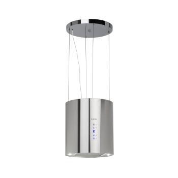 Klarstein Barett sziget páraelszívó Ø35 cm, recirkulációs, 522 m³/h, LED-világítás, aktívszénszűrő kép
