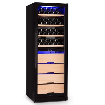Klarstein Barossa 123 Duo borhűtő 123 palack, 226 l, 2 zóna, érintővezérlés kép