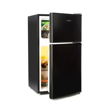 Klarstein Big Daddy Cool, kombinált hűtőszekrény, 61/26 literes, 40 dB, E energiahatékonysági osztály, fekete kép