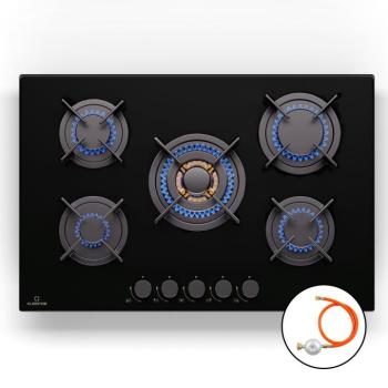 Klarstein Goldflame 5 fős lángos gázfőzőlap, önálló működésű kép
