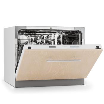 Klarstein Havasia Flow UV 6 Secret, beépített mosogatógép, UV fény, 6 program kép