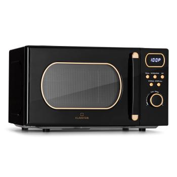 Klarstein Julieta, mikrohullámú sütő grillel, 20 l, 700 / 800 W, Ø 25,5 cm, 8 program kép