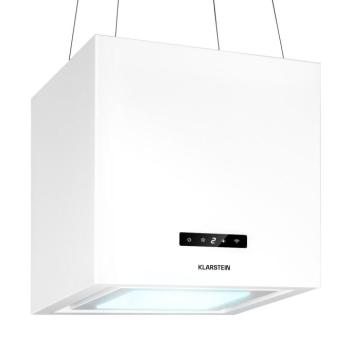 Klarstein Kornleuchter Smart, sziget páraelszívó, 595 m³/ó, vezérlés alkalmazáson keresztül, LED panel kép
