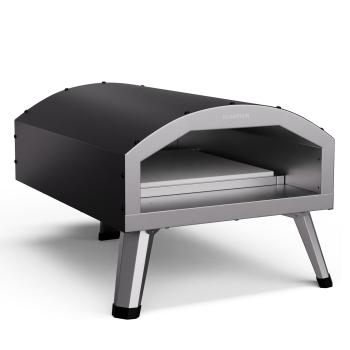 Klarstein LaFiamma pizzasütő kültéri használatra, Dupla fűtőelemek, 2000 W 450 °C-ig kép