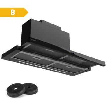 Klarstein Mariana Neo 90 lapos páraelszívó 90 cm 640 m³/h légszállítás LED kép