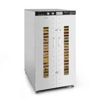 Klarstein Master Jerky 24, aszalógép, 5850 W, 40 - 90 °C, 15 órás időzítő, rozsdamentes acél, ezüst kép