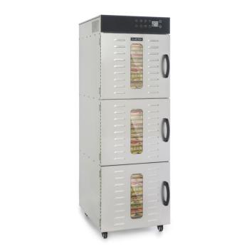 Klarstein Master Jerky 550, aszalógép, 2400 W, 30 - 90 °C, 24 órás időzítő, rozsdamentes acél, ezüst kép